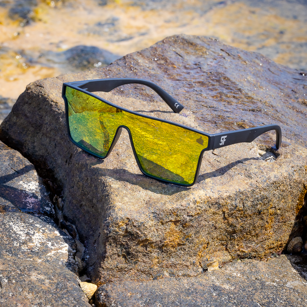 UTOPIA- YELLOW Polarised Anti Salt Sunglasses